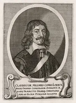 French Diplomat Prints: Claude Comte D avaux
