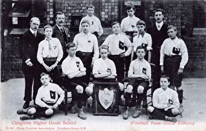 Claughton Higher Grade School, Football Team, Shield Winners Claughton Higher Grade School, Football Team, Shield Winners