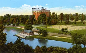 Cleveland, Ohio, USA - Rockefeller Park and Lake Cleveland, Ohio, USA - Rockefeller Park and Lake