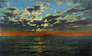 Cleveland, Ohio, USA - Sunset on Lake Erie Cleveland, Ohio, USA - Sunset on Lake Erie