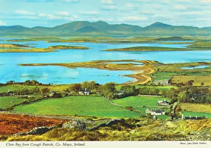 Clew Bay from Croagh Patrick, County Mayo by J. Hinde Clew Bay from Croagh Patrick, County Mayo by J. Hinde