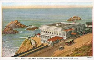 Cliff House and Seal Rocks, Golden Gate, San Francisco, California, USA Cliff House and Seal Rocks, Golden Gate, San Francisco, California, USA