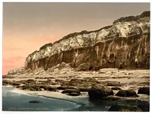 Hunstanton Cliffs Prints: The cliffs, Hunstanton, England