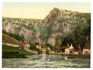 Historical Picturesque Landscapes Prints: Cliffs, II, Cheddar, England
