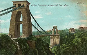 Clifton Suspension Bridge over the River Avon, Bristol Clifton Suspension Bridge over the River Avon, Bristol
