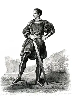 French Soldier History Prints: Clisson (Fragonard)