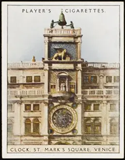 Venice Clock Tower Prints: Clock at Venice