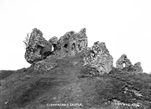 Derelict Irish Castles Prints: Clonmacnois Castle