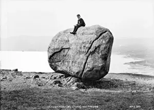 Rostrevor Cloughmore Big Stone Print circa Early 1900s