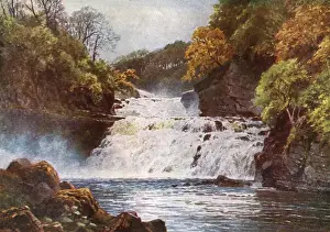 Print of the Falls of Clyde, Lanark