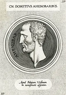 Historical Roman Figures Prints: Cneus Domitius