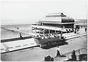 Vintage Coach Travel Prints: Coach at Burnham