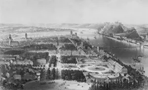 Rhine River Views Prints: Coblenz