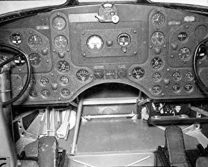 Cockpit of a Sikorsky S-43 Baby Clipper Cockpit of a Sikorsky S-43 Baby Clipper