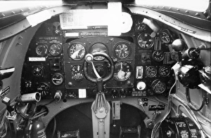 Cockpit of Supermarine Spitfire IXB G-ASJV/MH434