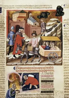 Bolognese School Art Prints: Codex Iustiniani or Justinian Codex (1350)