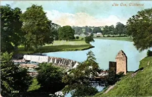 Prints of The Coe, Clitheroe, near Accrington, Lancashire, England. Date: 1910s Clitheroe Prints: The Coe, Clitheroe Print, Lancashire England 1910s
