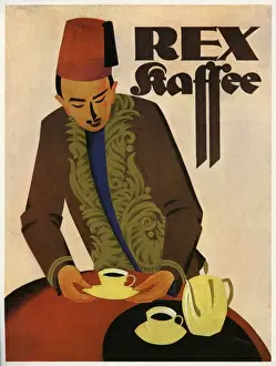 Vintage Print Advertising Prints: Coffee advert 1925. jpg