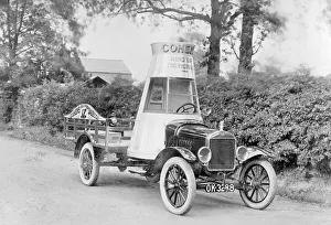 Cohens Full Cream Dairy van, Birmingham Cohens Full Cream Dairy van, Birmingham