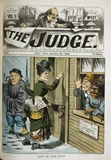 Voting Rights Illustration Prints: Out in the cold