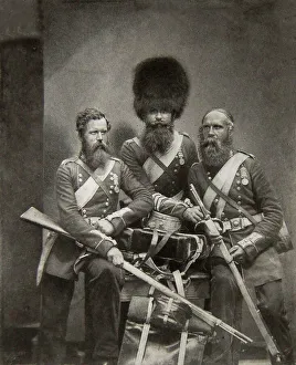 Three Coldstream Guards -- Crimean Braves Three Coldstream Guards -- Crimean Braves