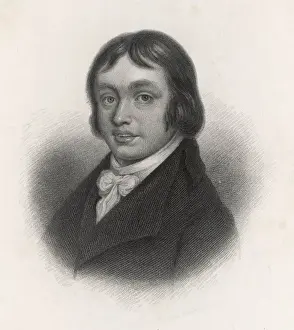 19th Century Literary Figure Prints: Coleridge at 26