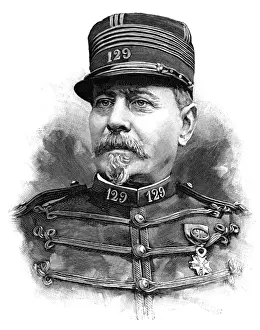 French Military Officer Prints: Colonel Maurel