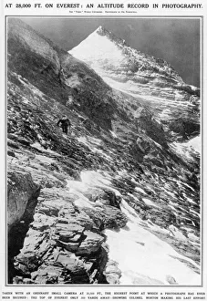 Colonel Norton, at 28, 000 ft, on Everest, 1924 Colonel Norton, at 28, 000 ft, on Everest, 1924