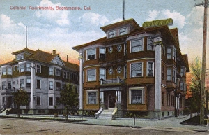 Colonial Apartments, Sacramento, California, USA Colonial Apartments, Sacramento, California, USA