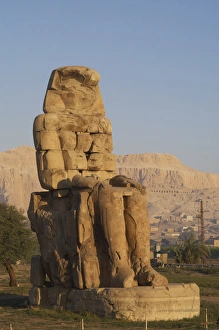 Colossi of Memnon. Eastern colossus. Luxor. Egypt Colossi of Memnon. Eastern colossus. Luxor. Egypt