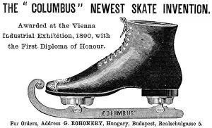 The Columbus skate invention - ice skating The Columbus skate invention - ice skating
