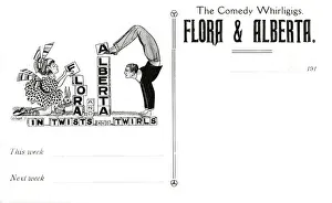 The Comedy Whirligigs Flora and Alberta in Twists and Twirls, Grand Theatre The Comedy Whirligigs Flora and Alberta in Twists and Twirls, Grand Theatre