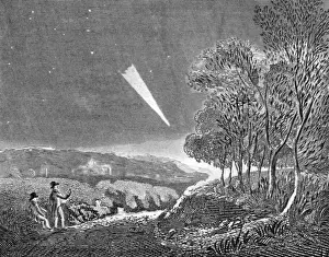 Comet of 1811 Print, England 1811