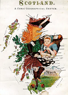 1878 Scotland Print