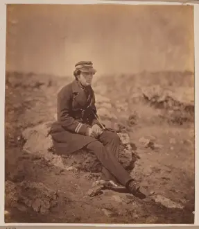 Commander Maxse Print, 1855 Full-Length Portrait