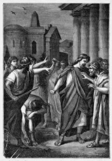 Ancient Roman History Images Prints: Commodus Assassinated