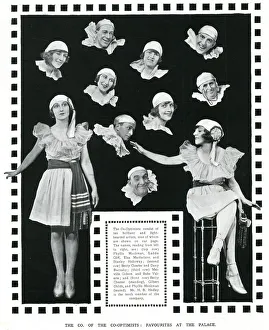 The Company of the Co-optimists, October 1921 The Company of the Co-optimists, October 1921