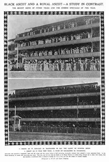 Black Ascot 1910 Print: Mourning Edward VII at Royal Ascot