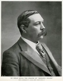 Classic Detective Fiction Books Prints: Conan Doyle