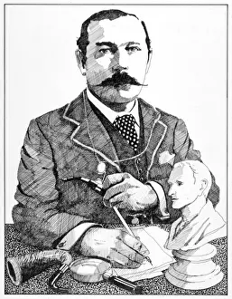 Sir Arthur Conan Doyle Prints: Conan Doyle / Morgan