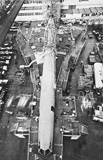 Concorde Prints: Concorde Construction Print, Toulouse 1967