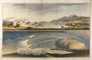 Congreve Rocket Print, 1827