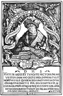 Historical Figures In Germany Prints: Conrad Celtes - 2