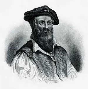 Conrad Gesner Print, 1516-1565