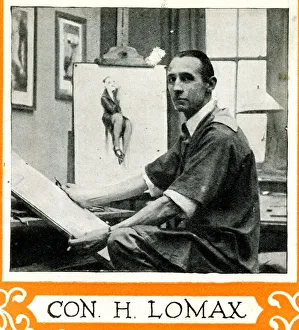 Conrad H. Lomax, composition artist Date: circa 1930 Conrad H. Lomax, composition artist Date: circa 1930
