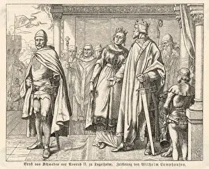 Medieval German History Prints: Conrad II and Ernst