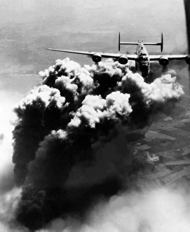 Consolidated B-24J front aloft of 718th BS, 449th BG, 1 Consolidated B-24J front aloft of 718th BS, 449th BG, 1