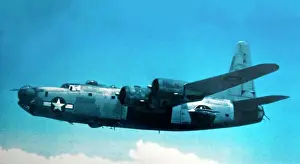 Prints of Consolidated PB4Y-2 Privateer -the US Navy adaptation of the B-24 Liberator Airplanes And Aviation Prints: Consolidated PB4Y-2 Privateer US Navy Print