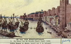 Byzantine Empire Fall Prints: Constantinople Fall - 2