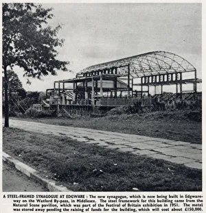Construction of the Edgware Synagogue Construction of the Edgware Synagogue